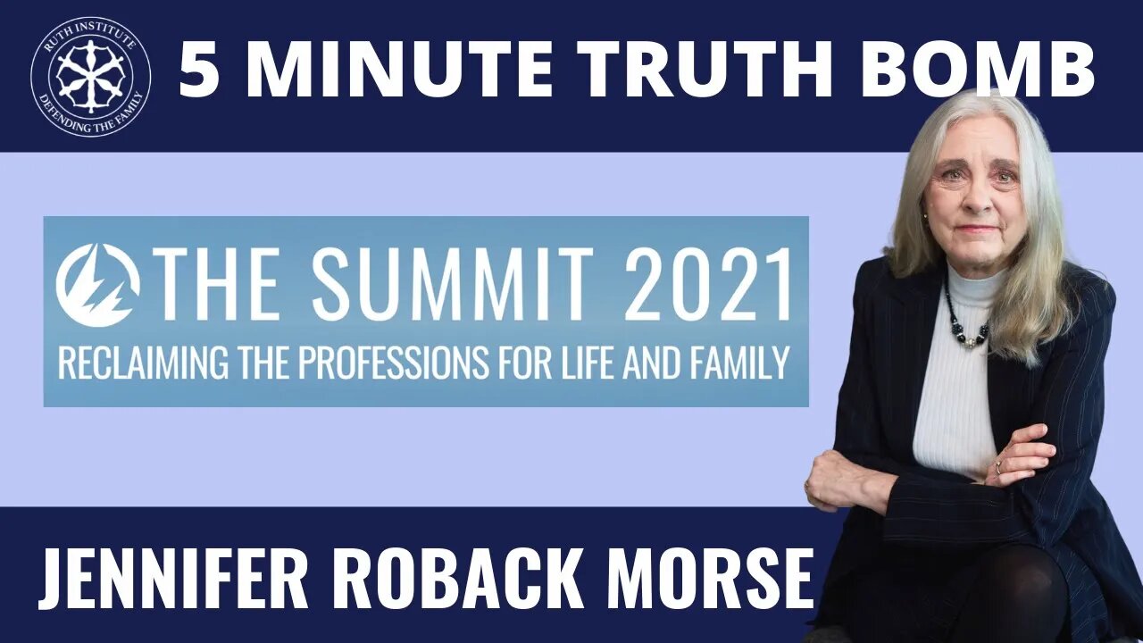 5 Minute Truth Bomb on Transgenderism | Dr. Jennifer Roback Morse