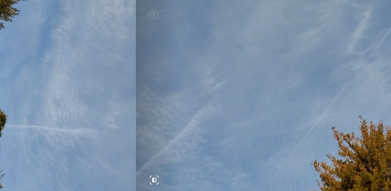 Getting Chemtrailed in the Morning