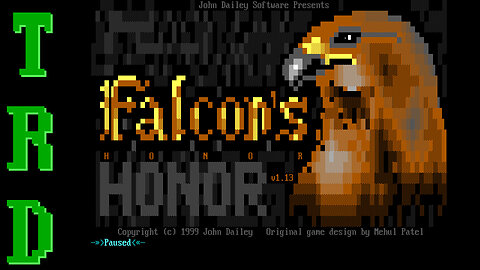 BBS Door Games - Falcon's Honor | Retro Gaming | Text RPG