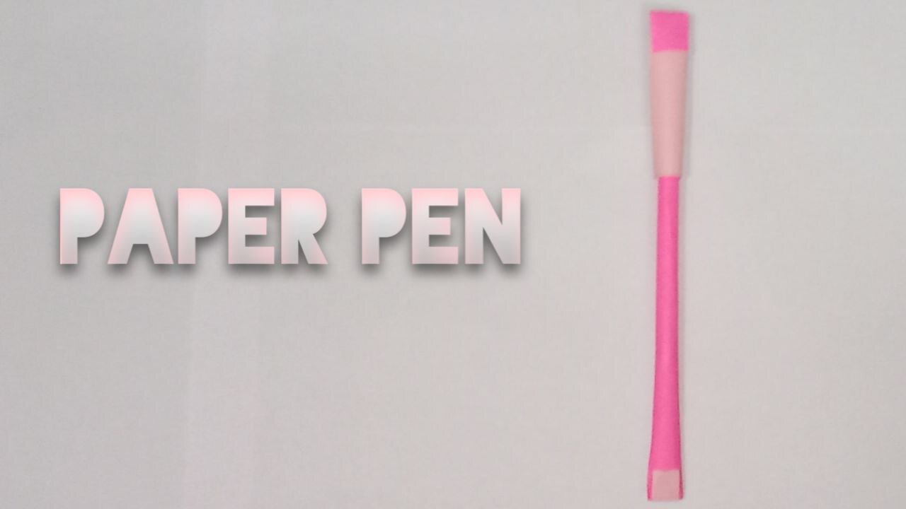 Diy paper pen| Table Crafts