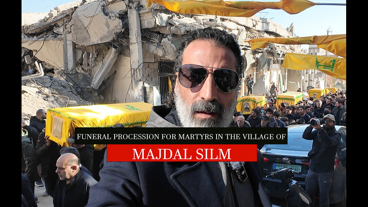 A Visit to Majdal Slem as it Buries 23 Martyrs Overlooking Occupied Palestine