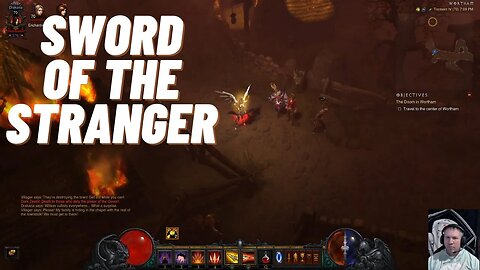 Diablo 3 - Demon Hunter Gameplay - Part 4 - Sword of the Stranger