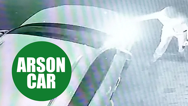 Car was set alight in in political dispute