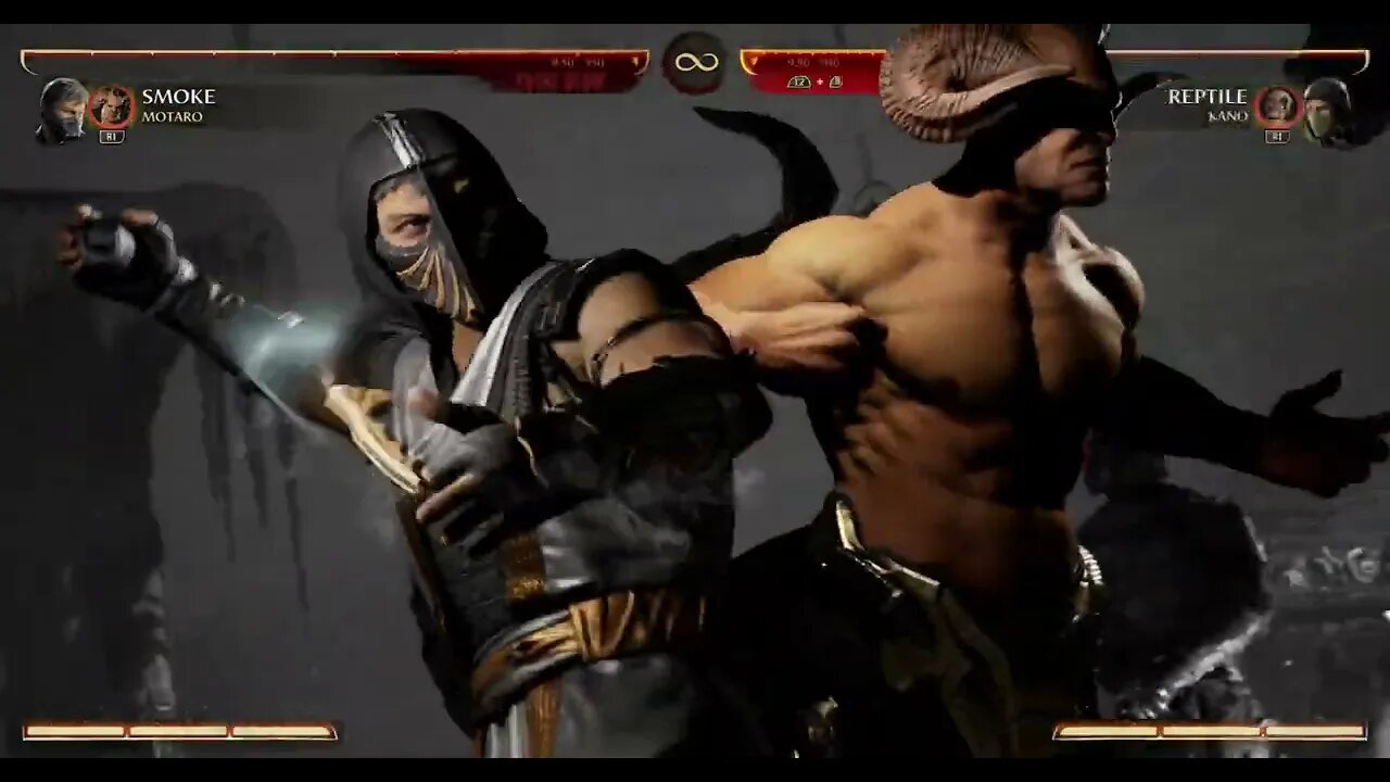Mortal Kombat 1 2023 Smoke & Motaro Kameo Fatal Blow
