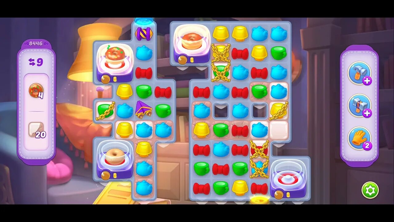 Playrix Homescapes Gameplay Walkthrough Level 8446