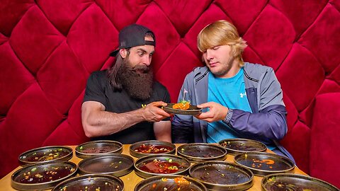 TRYING TO BREAK PADDY THE BADDY'S WING EATING RECORD...AND PADDY TURNS UP!