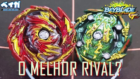 MASTER DIABOLOS .Gn vs BUSHIN ASHURA .Hr.Kp TEN (especial GT) - Beyblade Burst ベイブレードバースト