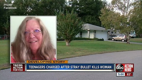 Teenagers arrested after stray bullet hits, kills grandmother in Citrus County