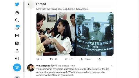 🟨 最後，我們應該對34年前北京發生的事情有一個準確、正確、明確的認識