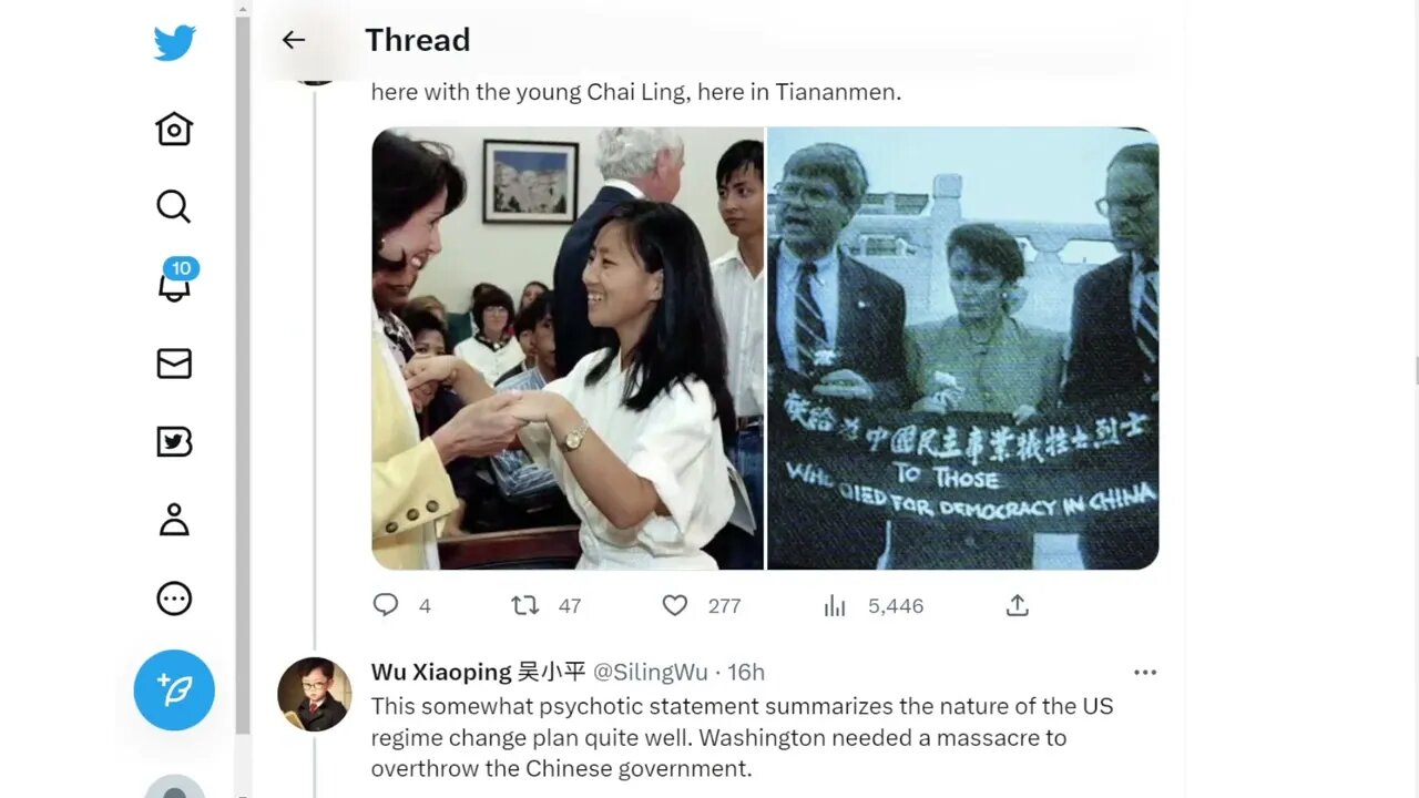 🟨 最後，我們應該對34年前北京發生的事情有一個準確、正確、明確的認識