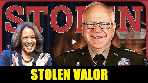 REDACTED NEWS W/ Walz's "Stolen Valor" story just took a DISTURBING turn...