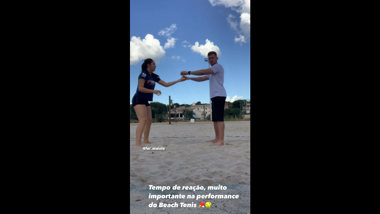 Tempo de Reação no Beach Tennis