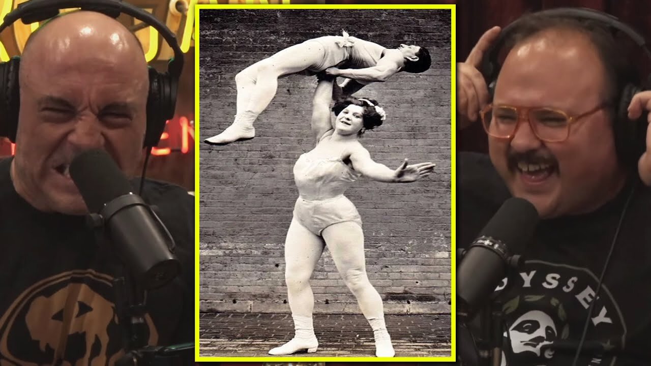 Joe Rogan: Reacts To 19th Century MUSCLE WOMAN