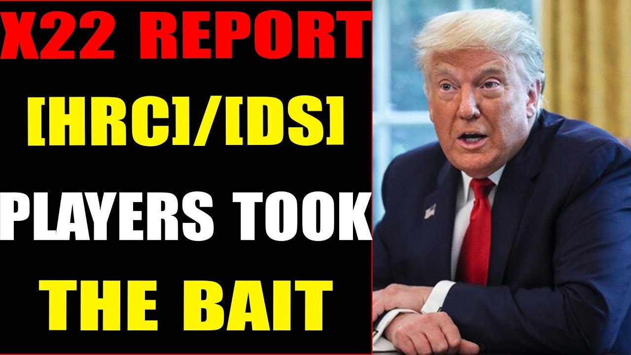 PLAYERS TOOK THE BAIT, TRAP SET, ALL THE WALLS ARE FALLING DOWN - TRUMP NEWS
