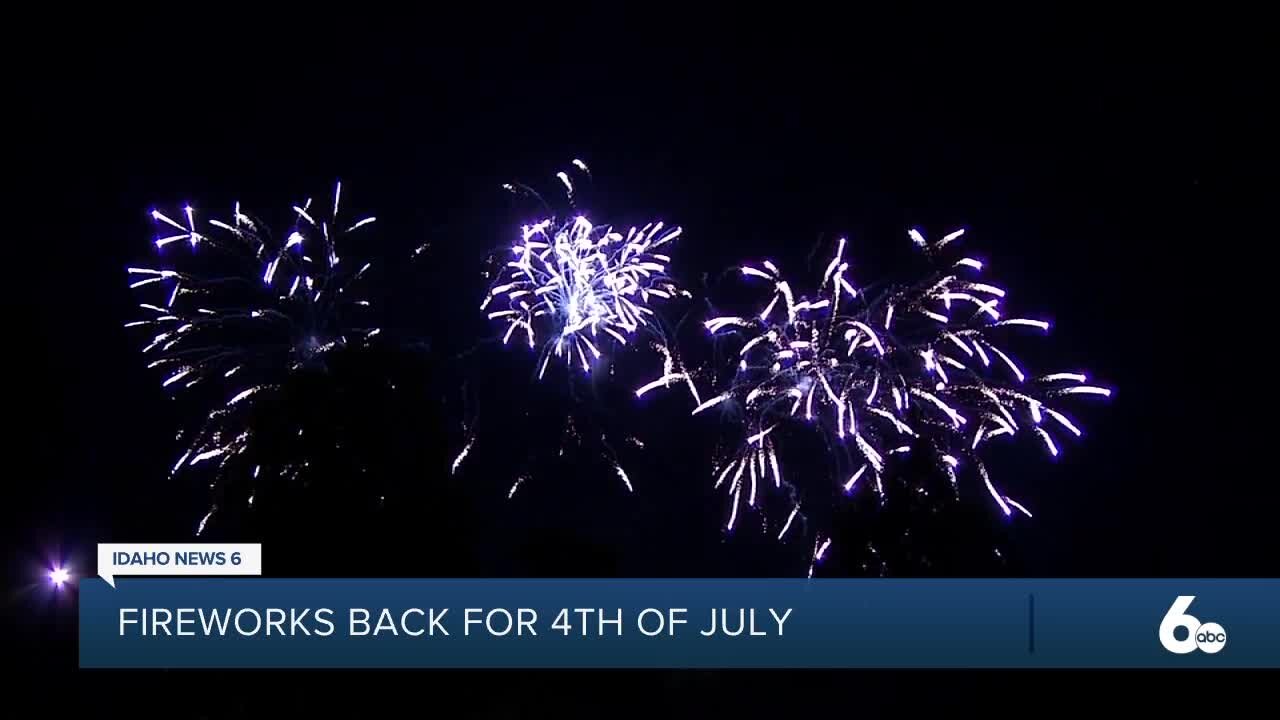 Boise City Fireworks back on for 4th of July this year