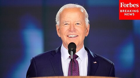 JUST IN: President Biden Does A Walk-Through Of The DNC Stage In Chicago, Illinois