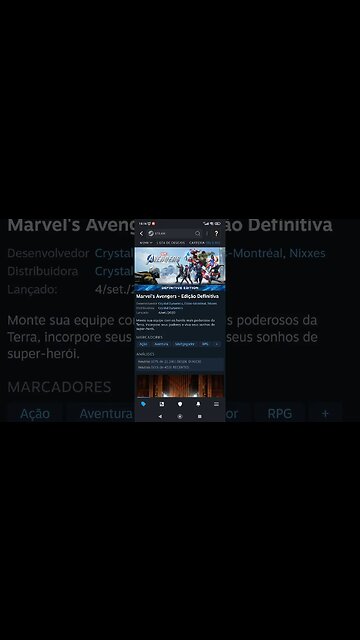 NÃO É UM LIXO. CORRA! Marvel's Avengers Edição Definitiva em promoção na Steam até 30/09/2023