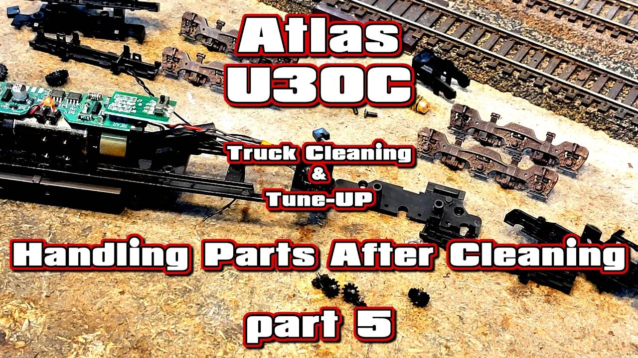 Atlas U30C Handling Parts after cleaning part 5