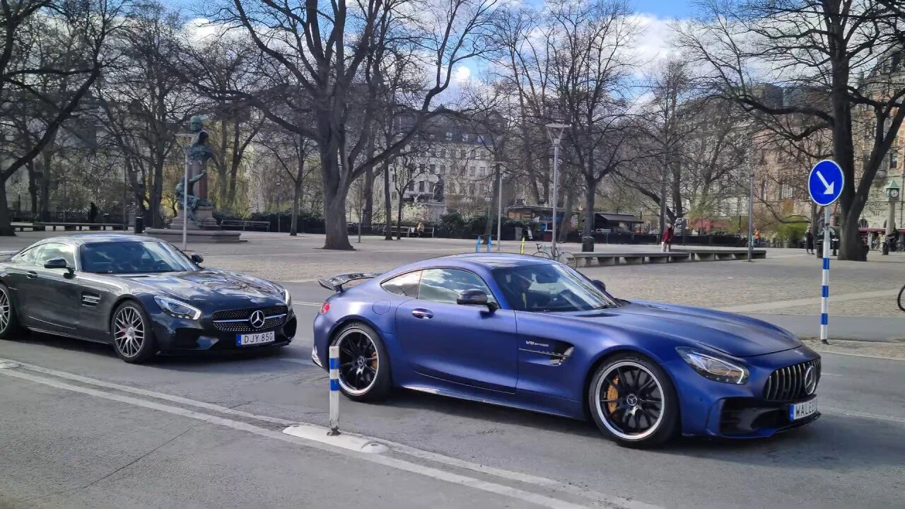 700 HP Swedish Coast Guard and 585 HP Mercedes AMG GT-R [8k]