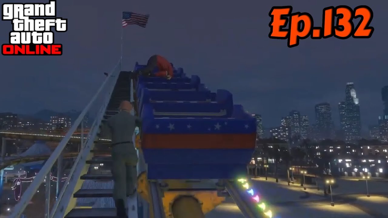 TailslyPlays GTA 5 Online[Ep.132]messing around roller coasters