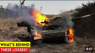 Denazified to scrap metal - Ukraine’s Armor Challenged: more than 40 Leopard Tanks Destroyed!