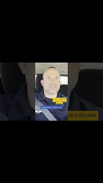 Failure indicates change needs to happen! See how we can help you on that journey, Defenders-USA.com