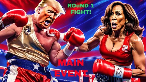 Part 1 "See spot run, Run spot run" Donald trump vs Kamala Harris watched live