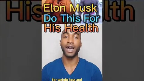 Elon Musk HEALTH Habits😌😎