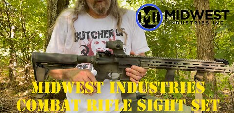 Midwest Industries Combat Rifle Sight Set