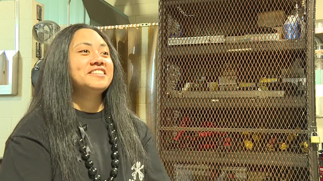 Las Vegas woman finds career in local sheet metal program