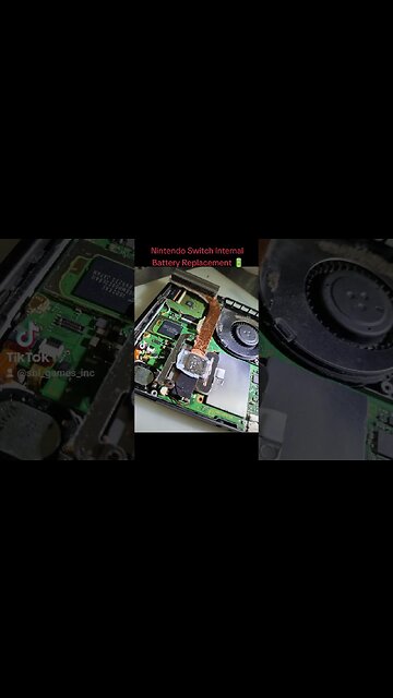 Nintendo Switch Internal Battery Replacement 🔋
