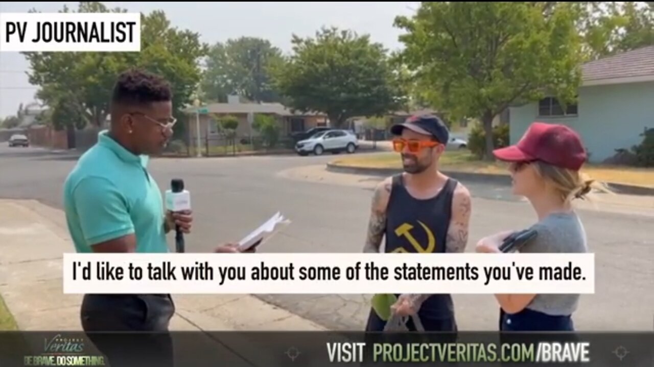 Project Veritas Confronts Pro-Antifa Teacher Over His Communist Indoctrination of Students