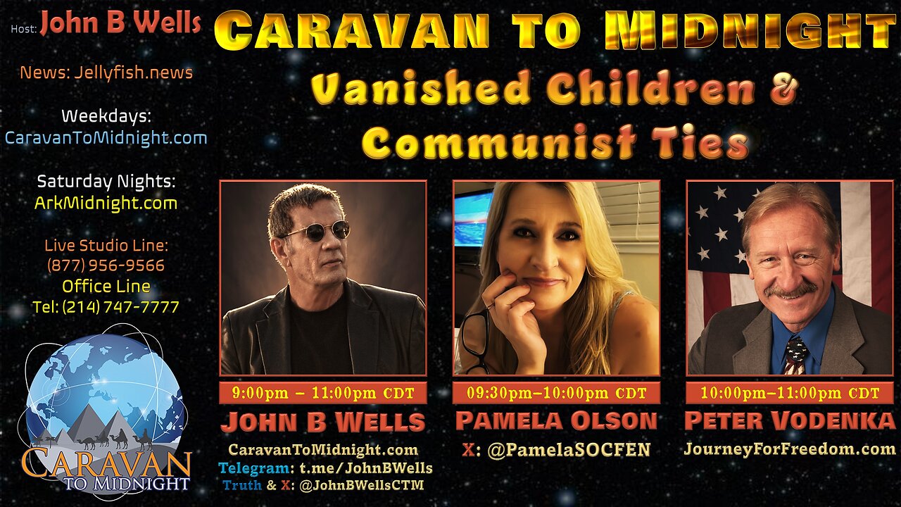 Vanished Children & Communist Ties - John B Wells LIVE