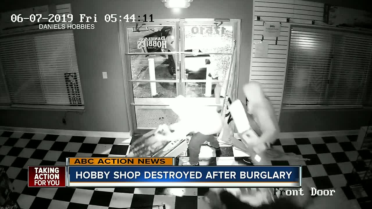 Smash-and-grab burglary hits Lutz business hard