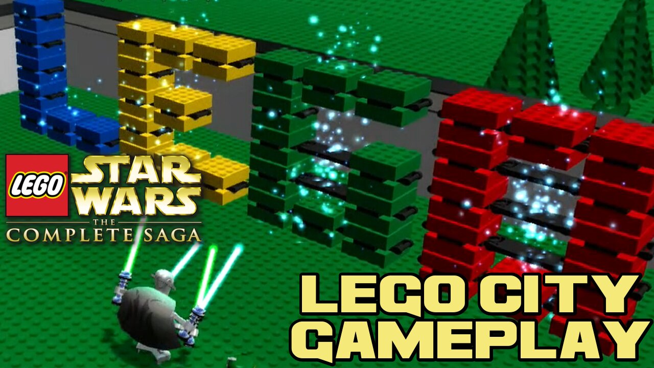 LEGO Star Wars: The Complete Saga - Lego City - Xbox 360 Gameplay 😎Benjamillion