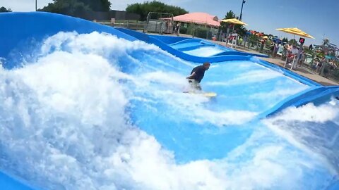 flowrider - Carl - 2 at Soak City, Kings Island