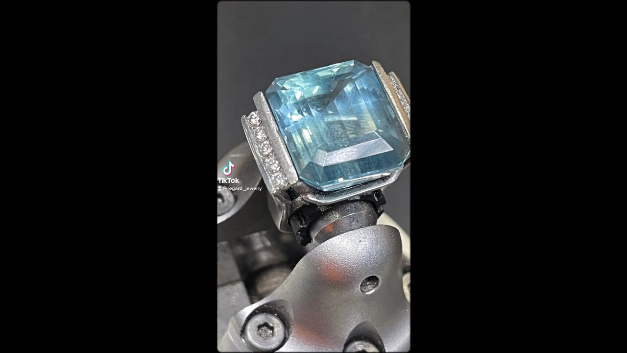 Aquamarine Ring