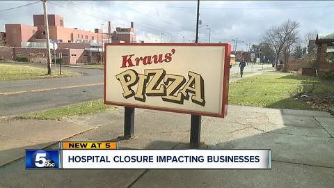 Businesses suffer after Affinity hospital closes