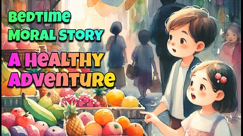 A Healthy Adventure - Fairy Tale Story for Kids in English