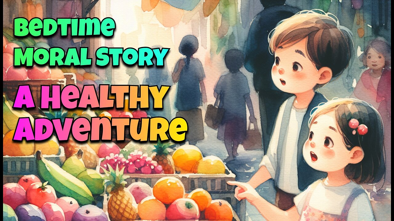 A Healthy Adventure - Fairy Tale Story for Kids in English