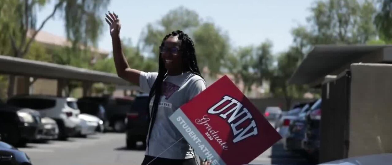 Caravan for UNLV graduates