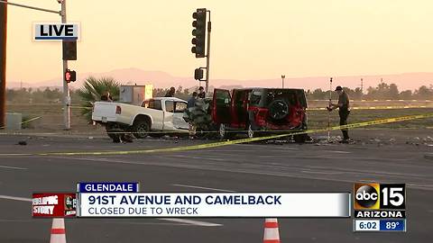 Two drivers killed in Glendale crash