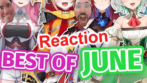 Hololive Reaction Best Of Holo EN - June 2024 By Jello Clips