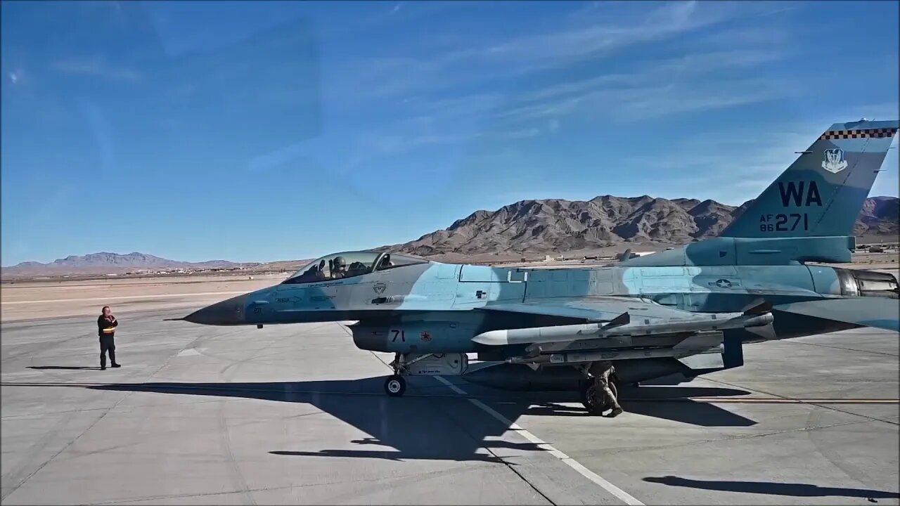 64th Aggressor Squadron POV Flight at RED FLAG 22-1