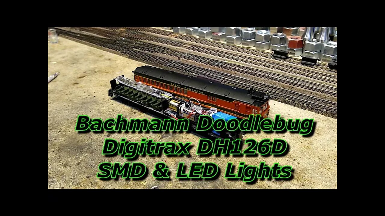 Bachmann Doodlebug Digitrax DH126D