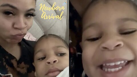 "Say Cheese" NBA Youngboy's Son Kaell Gives Mom Arcola A Hard Time About Showing His New Teeth! 🦷