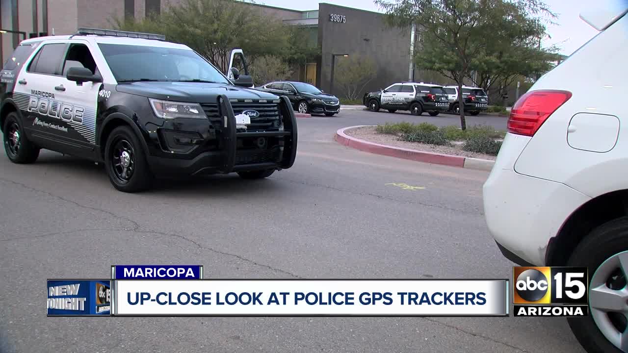 Maricopa officers to shoot GPS trackers onto fleeing cars