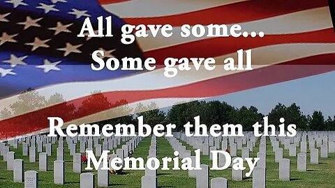 "Honoring the Sacrifice: Memorial Day Tribute"