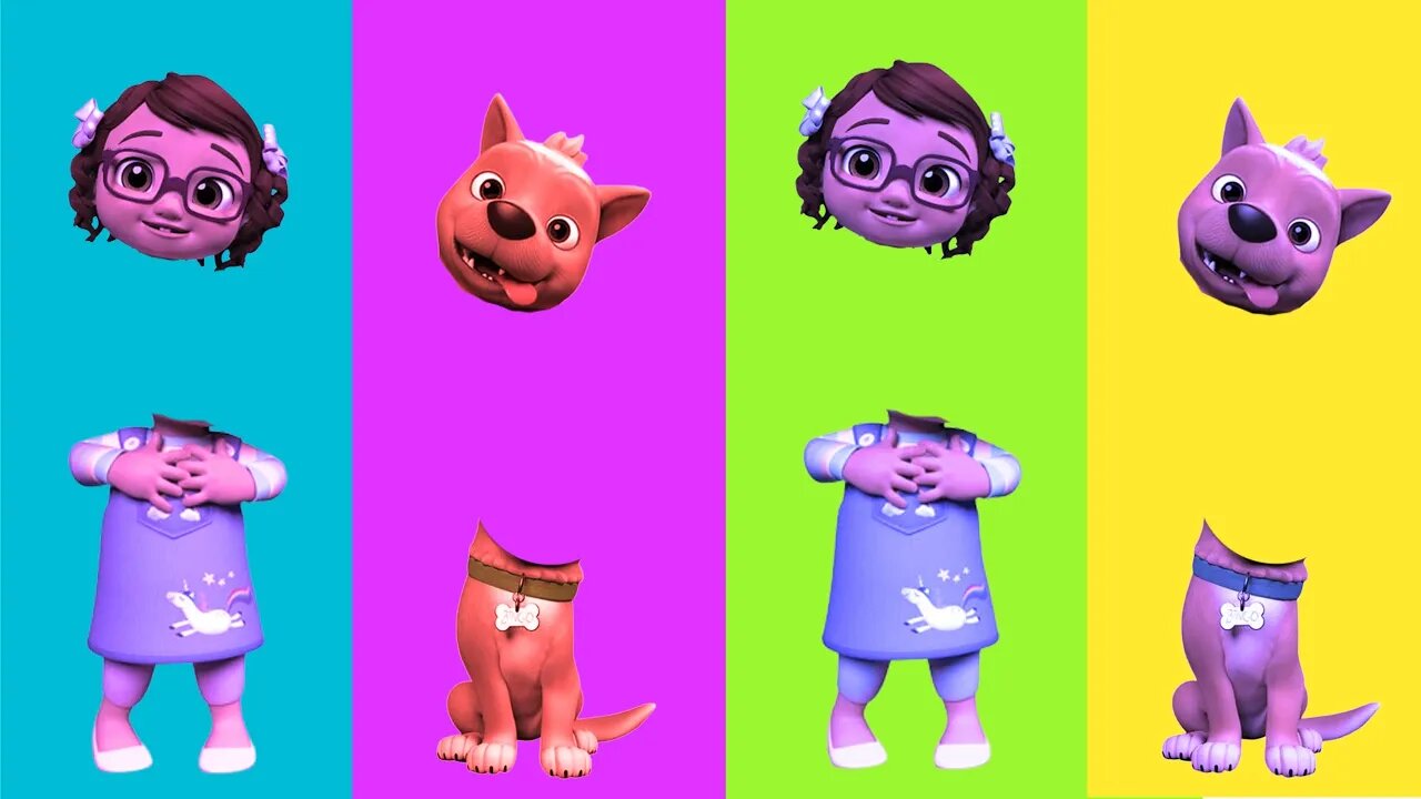 COCOMELON | Match the Head | Video for kids