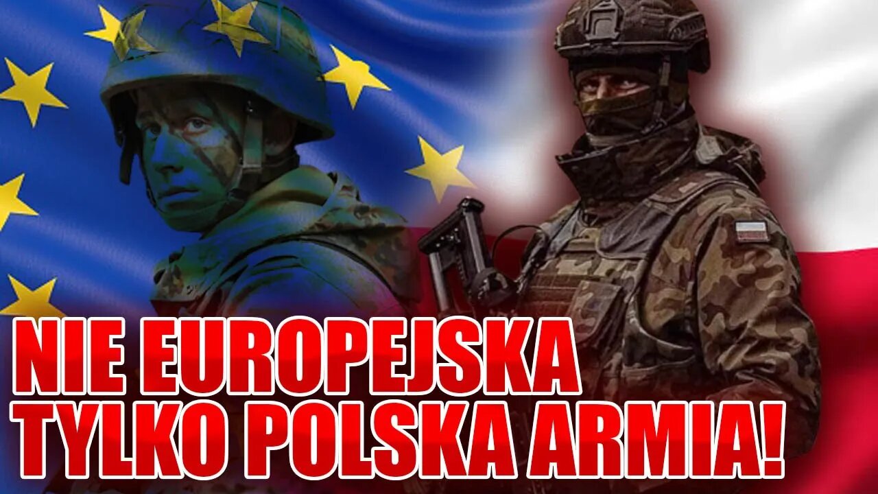 Nie europejska, tylko POLSKA armia! Konfederacja wprost: Wzmacniajmy NASZE bezpieczeństwo!